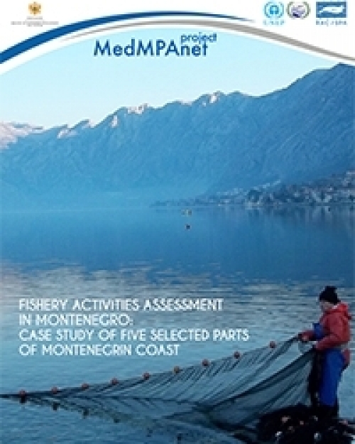 Évaluation des activités de pêche au Monténégro : étude de cas de cinq parties sélectionnées de la côte monténégrine  (2013)