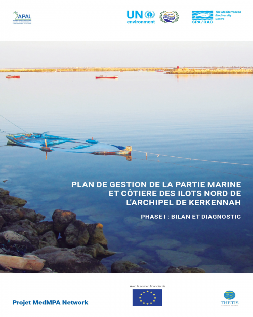 Plan de gestion de la partie marine et côtière des îlots nord de l'archipel de Kerkennah - Phase I : bilan diagnostic
