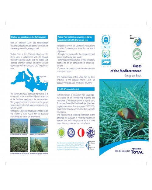 Leaflet "Oases of the Mediterranean – Seagrass Beds" 