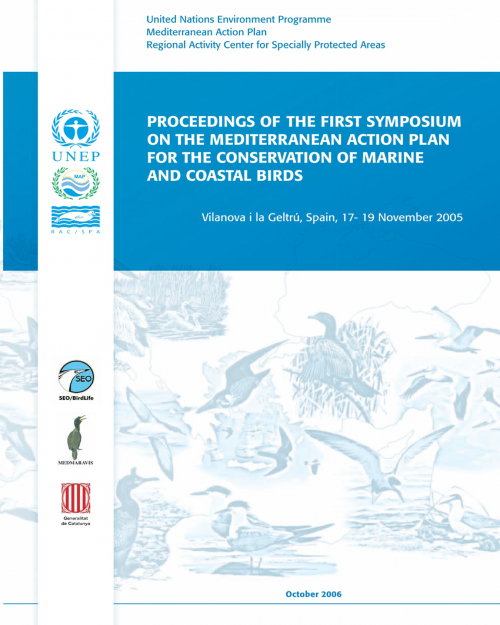 Actes du 1er Symposium sur le plan d'action méditerranéen pour la conservation des oiseaux marins et côtiers